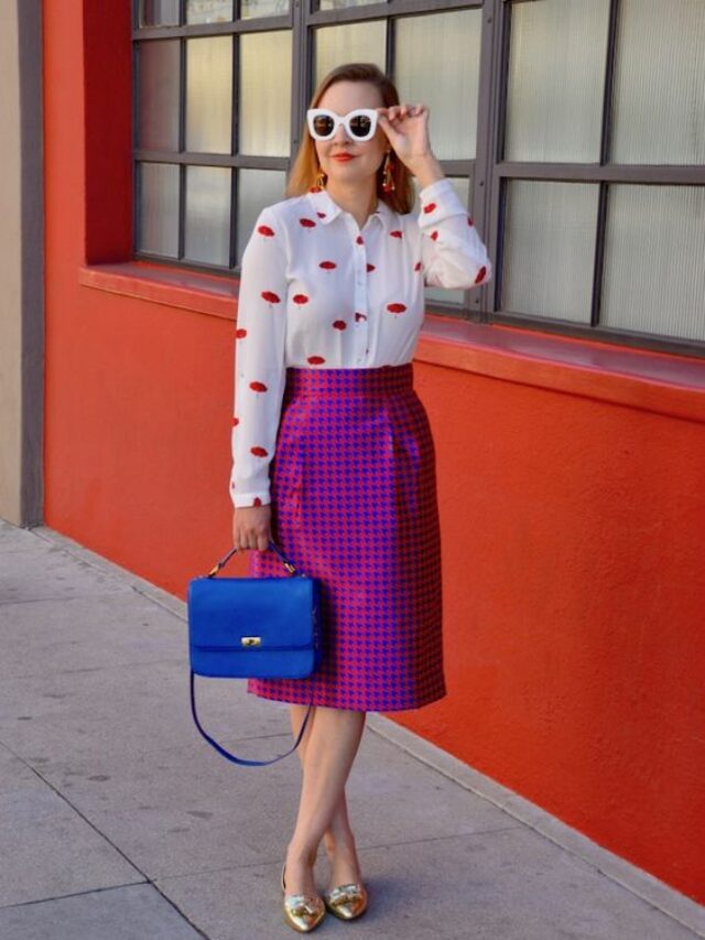 look com bolsa azul