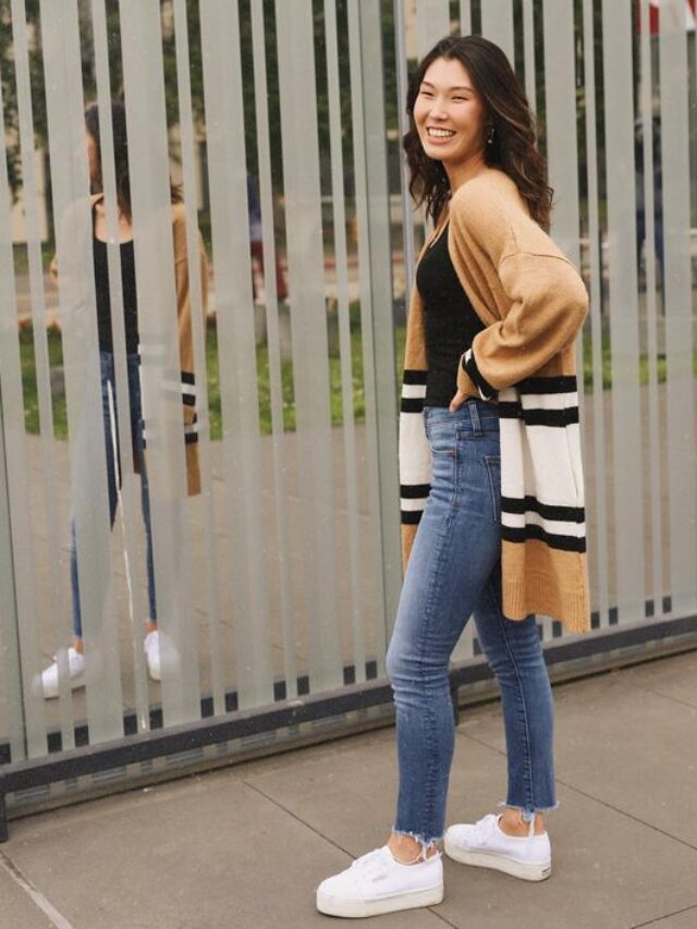 tenis branco com calça