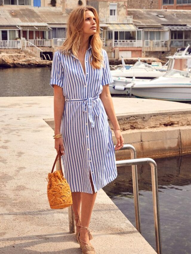 dica de look vestido camisa