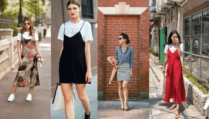 vestido com camiseta