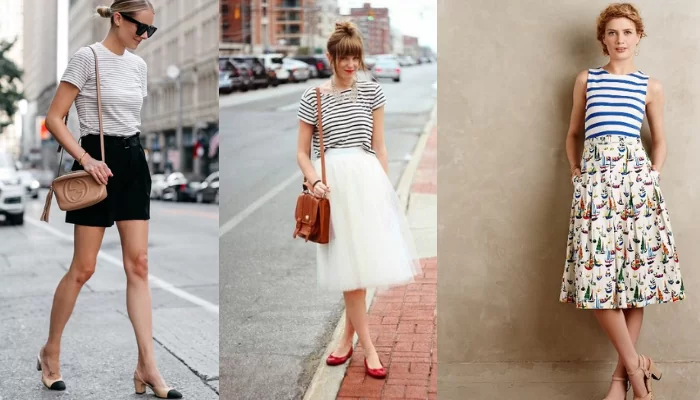 camisetas com listras como criar looks