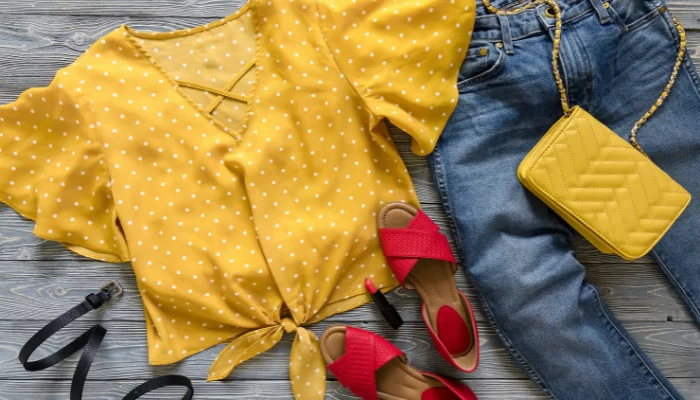 looks com roupas amarelas