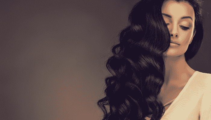 cabelo preto saudável